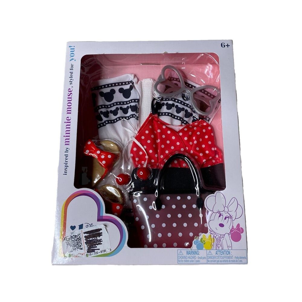 Disney Minnie Mouse Swimsuit/Beach/Resortwear by ILY 4ever - Fits 18” Dolls